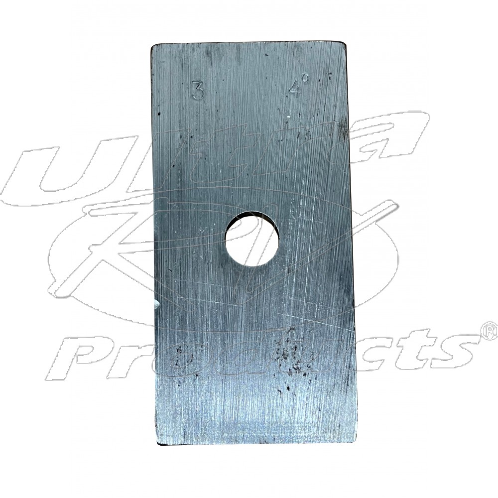 DT34  -  Front Axle Caster Shim (3" x 4°)